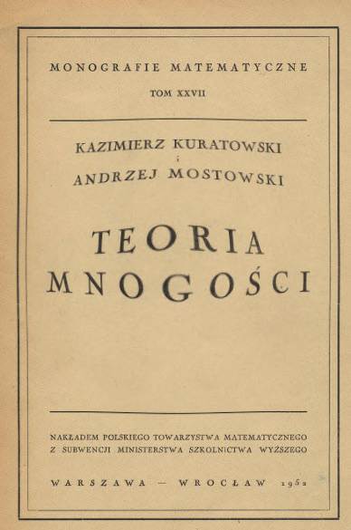 Kuratowski-Mostowski