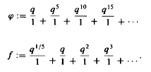 Ramanujan formula 1