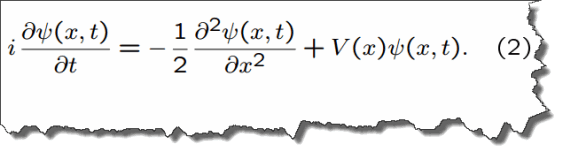schrodinger equation dimensionless