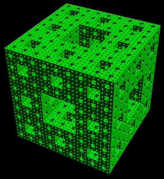 Menger cube