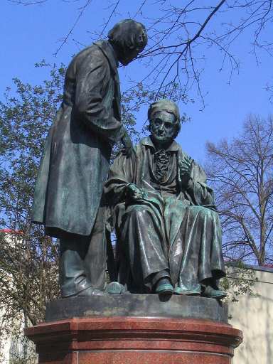 Weber Gauss monument Goettingen